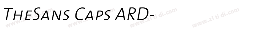 TheSans Caps ARD字体转换 TheSans Caps ARD字体转换